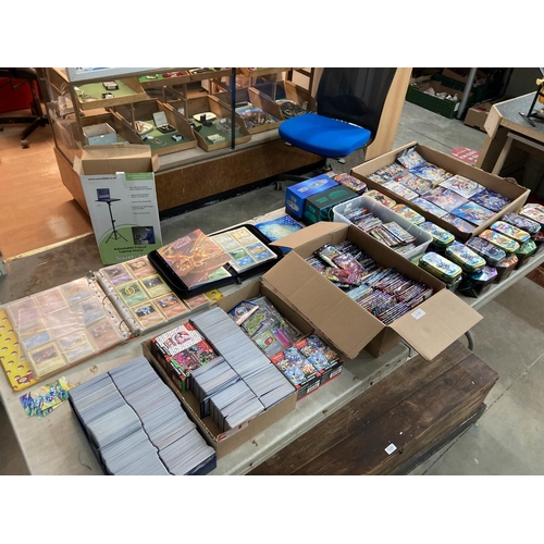 443 - Extensive collection of Pokemon trading cards including booster bundle packs, albums, Japanese packs... 