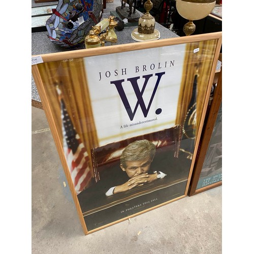 262 - Pine framed prints 'Pygmalion and Galatea' by Jean-Leon Gerome 97 x 69cm & a framed promotional post... 