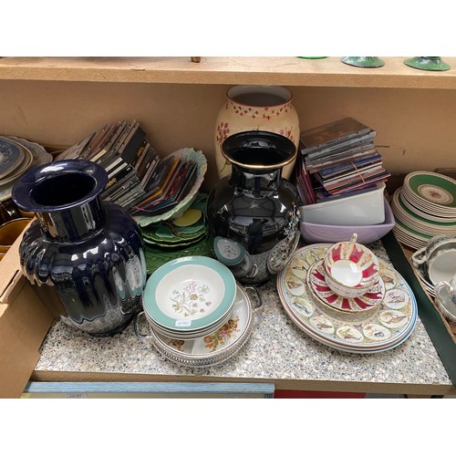 351 - Myott Rialto dinner and tea wares, Indian Tree table wares, Crown Ducal table wares, Japanese coffee... 