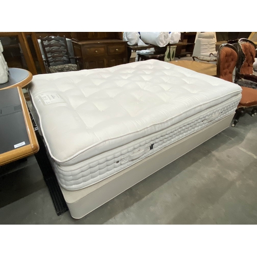 142 - Somnus 'Alnwick' firm king-size divan bed