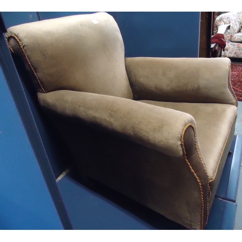 50 - Vict Upholstered Armchair