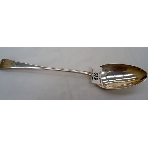 510 - George III Silver Basting Spoon London 1795