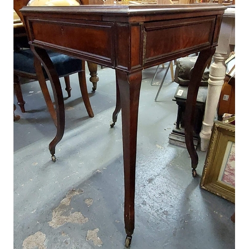 100 - 19th C. Mahogany Desk Table