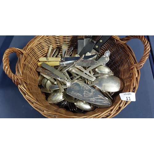 11 - Basket Of Cutlery