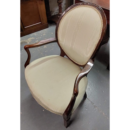 119 - Geo III Mahogany Armchair