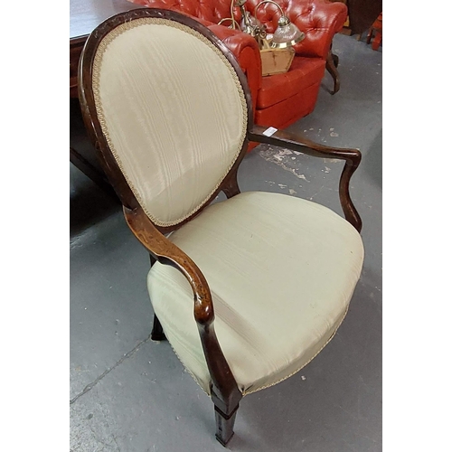 119 - Geo III Mahogany Armchair