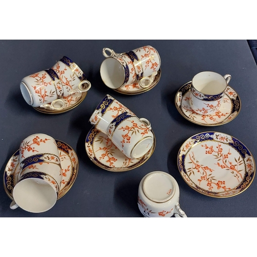 17 - 10 Victorian China Cups + Saucers