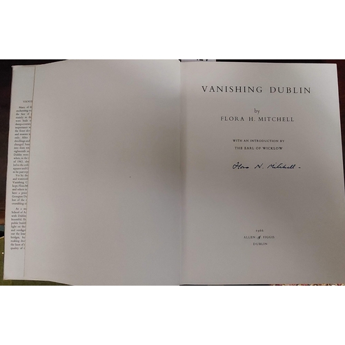 424 - Vanishing Dublin Signed Copy By Flora Mitchell