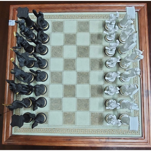 435 - Complete Chess Set + Board