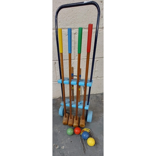 48 - Junior Croquet Set