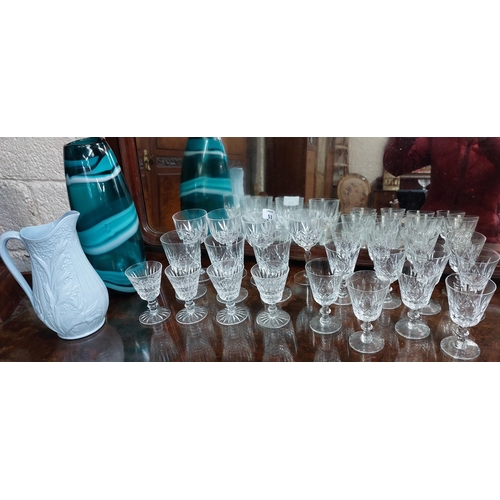 53 - Lot Crystal Glasses