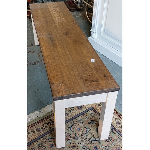 582 - Wooden Kitchen Bench C. 4’6 Long