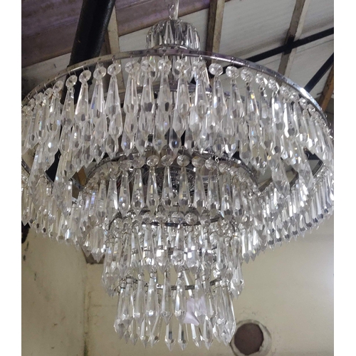 410 - Laura Ashley Crystal Chandalier