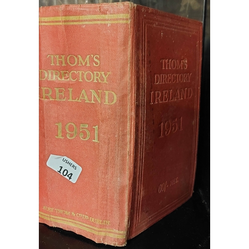 104 - Thoms Directory Ireland 1951