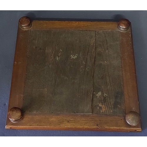 193 - Wood Framed Chess Board