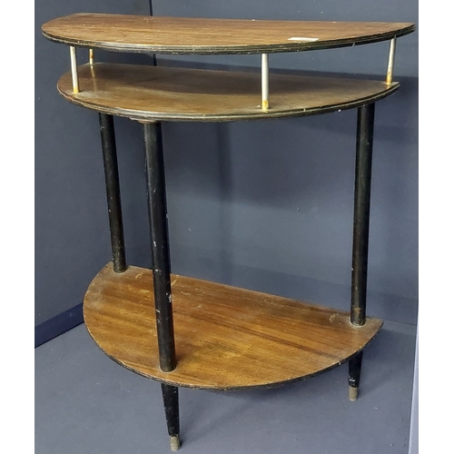 200 - Retro 2 Tier Hall Table