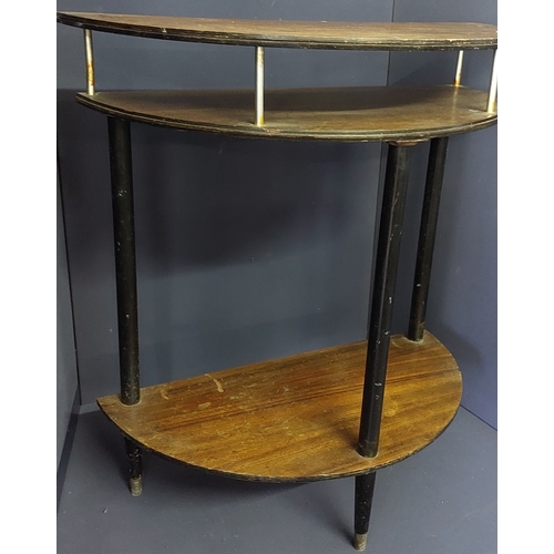 200 - Retro 2 Tier Hall Table