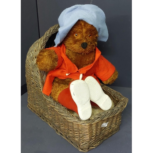 241 - Paddington Bear In Basket