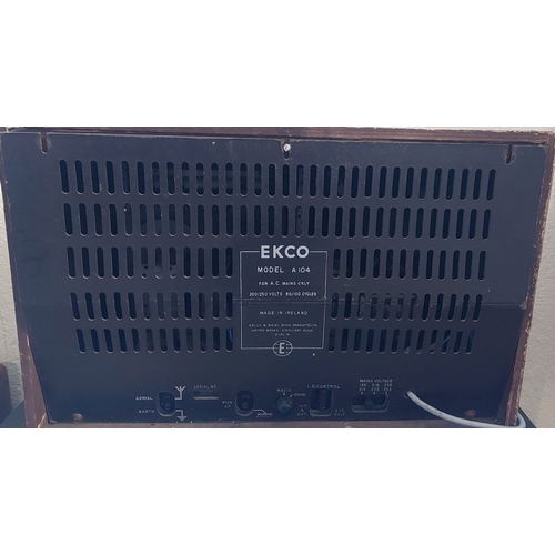 262 - 3 Mains Radios Pye Ekco + Braun