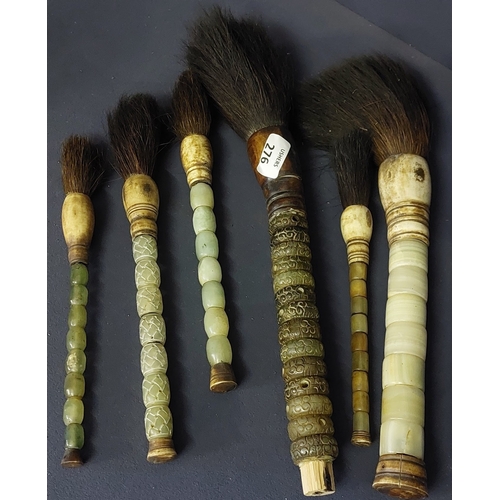 276 - 6 Ceremonial Brushes