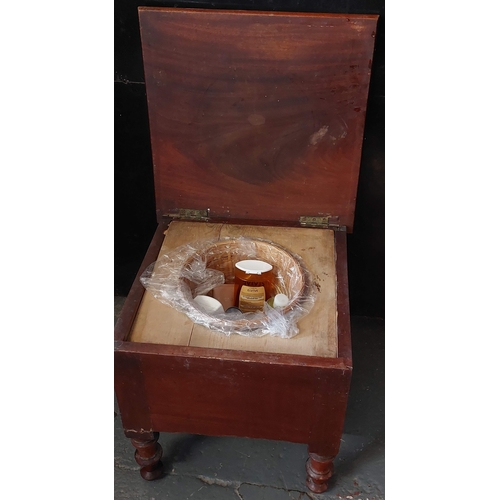 3 - Georgian Commode Used As Bathroom Chest