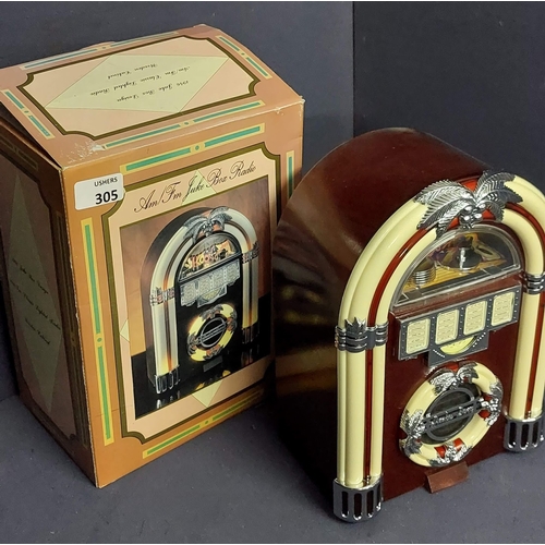 305 - AM/FM Jukebox Radio