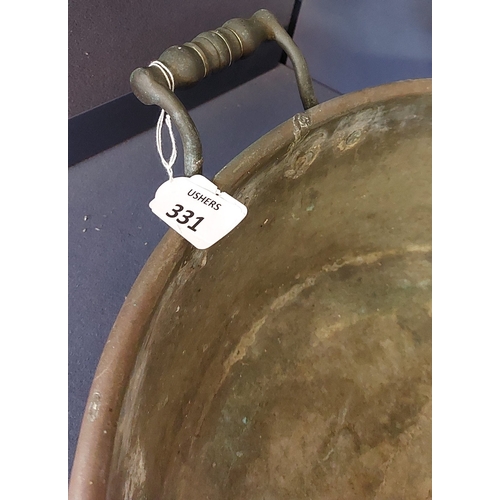 331 - Large Copper Preserving Pan