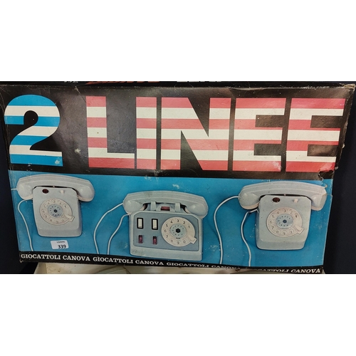 339 - 2 Line Telephone Set