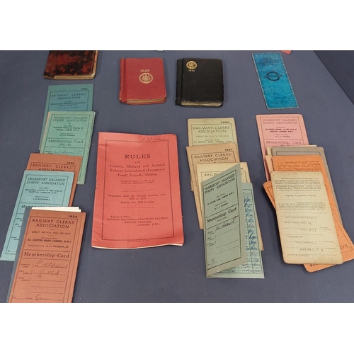 370 - Railway Clerk’s Association Cards + Radio Éireann Listen And Learn Etc