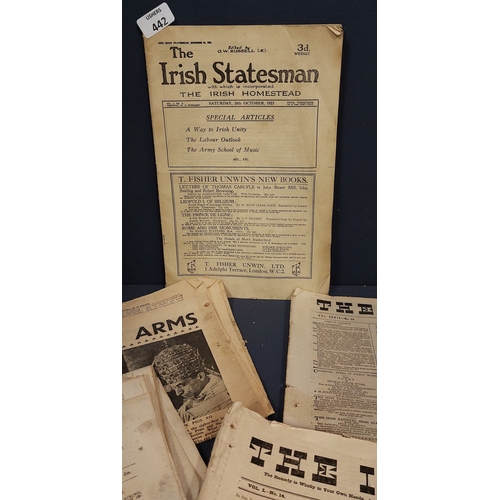 442 - The Irish Statesman 1923 + Others