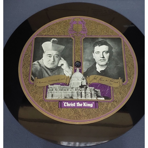 487 - Rare Picture Disc With John McCormack + Richard Archbishop Of Liverpool