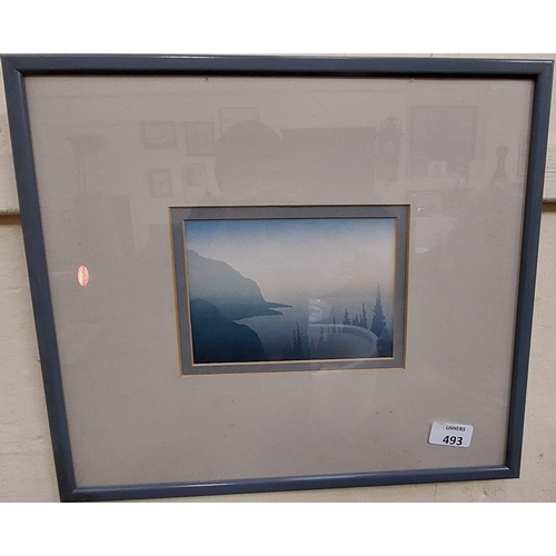 493 - 2 Framed Landscapes