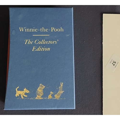 57 - Boxed Set of 4 Volumes. The Collectors' Edition of Winnie-the-Pooh.