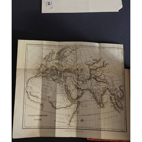 91 - Guy's Geographia Antiqua - with fold-out maps