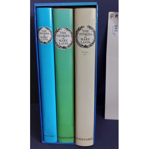 245 - 3 Cased Volumes of The Stories of Mary Lavin