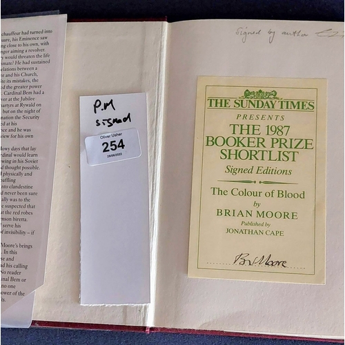 254 - Brian Moore - The Colour of Blood. Signed Copy.