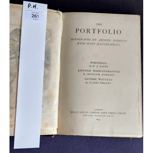 261 - The Portfolio, Monographs on Artist Subjects. Seeley & Co. London 1895