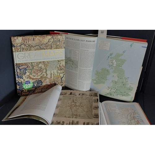 267 - 4 Books inc Maps & Texts Exploring the Irish Historic Towns Atlas