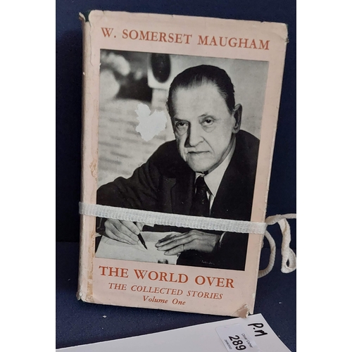 289 - 2 Hardback Volumes of The World Over by W. Somerset Maugham