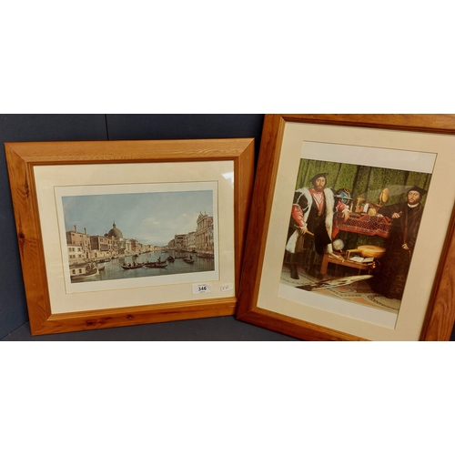 346 - 2 Framed Prints