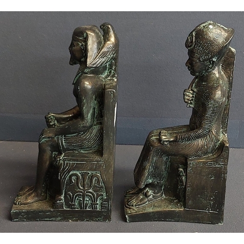 348 - Pair of Egyptian Bookends