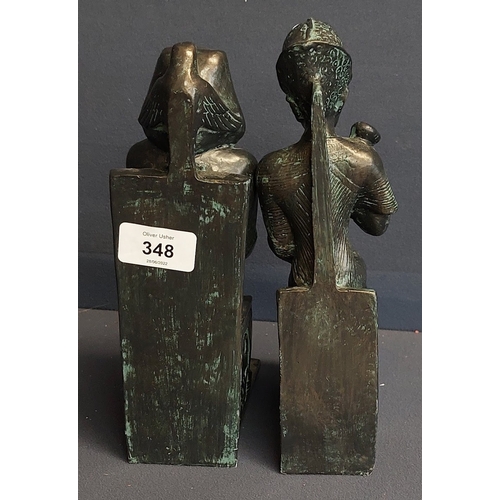 348 - Pair of Egyptian Bookends