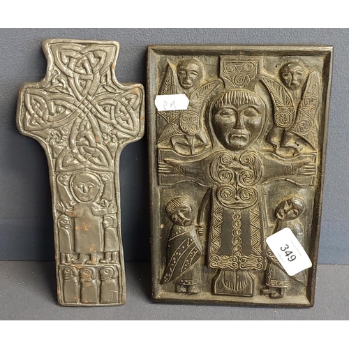 349 - Celtic Cross & Plaque