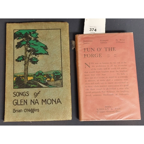 374 - 2 Vols of Brian O'Higgins - 