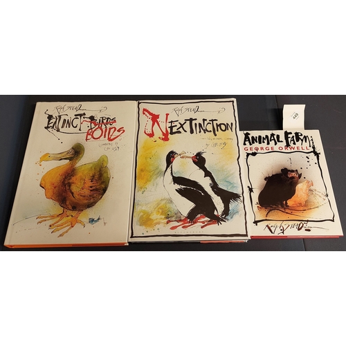 449 - 3 Ralph Steadman Illustrated Editions inc 