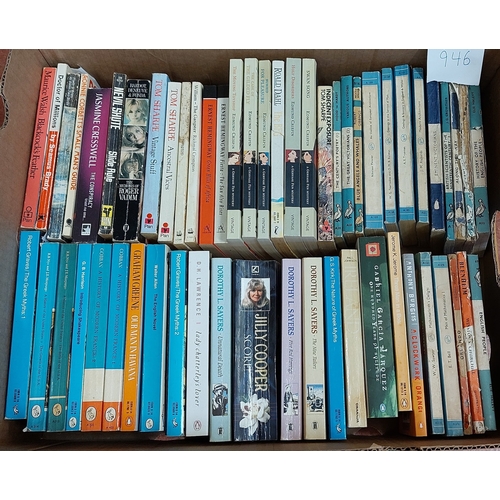 946 - Misc Box Lot of Books - inc. Penguin