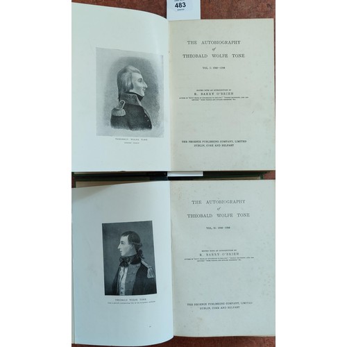 483 - The Autobiography of Theobold Wolfetone - 2 Volumes