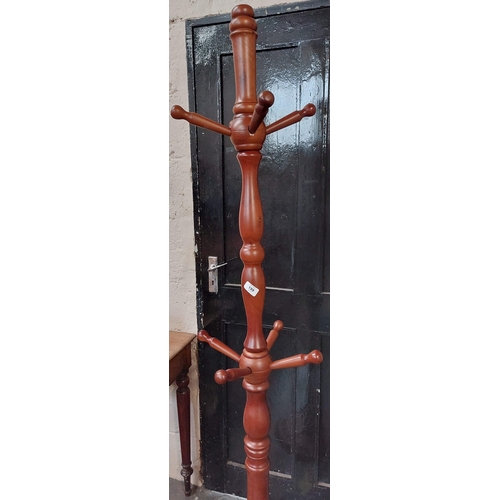 199 - Wooden Hat & Coat Stand