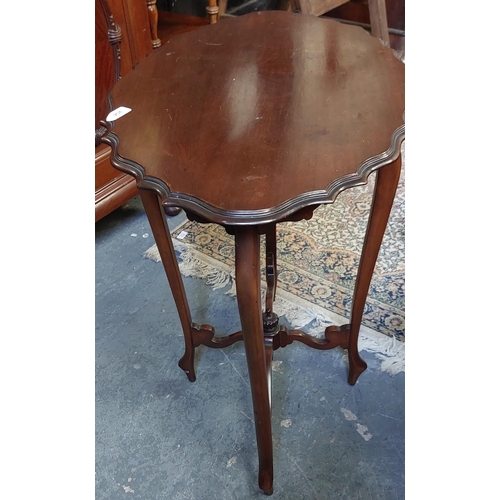 204 - Oval Mahogany Window Table