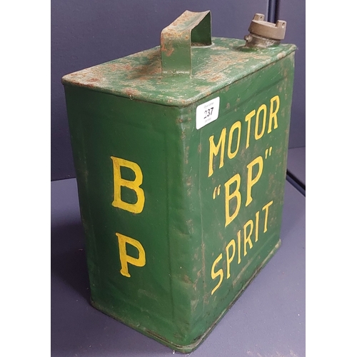 237 - Motor BP Spirit Oil Can